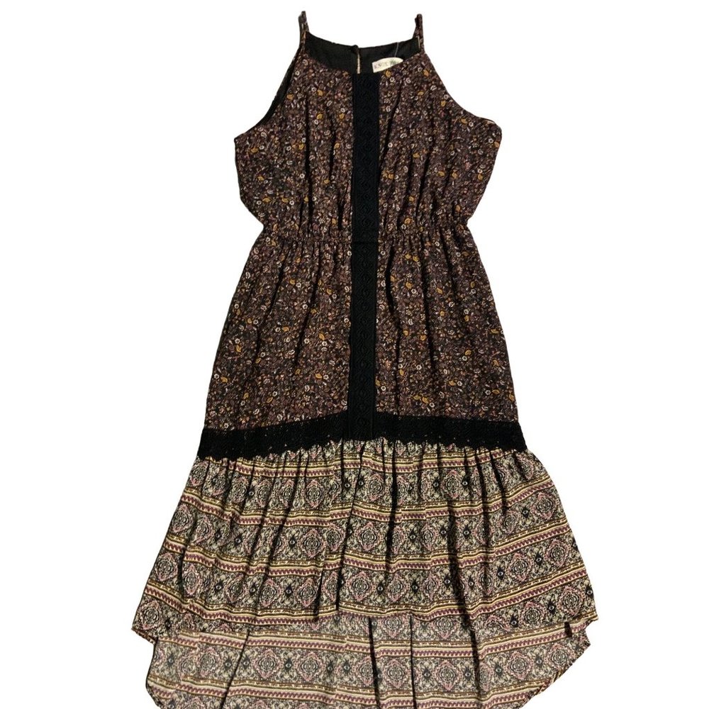 NWOT KNOX ROSE Boho Maxi Dress Large